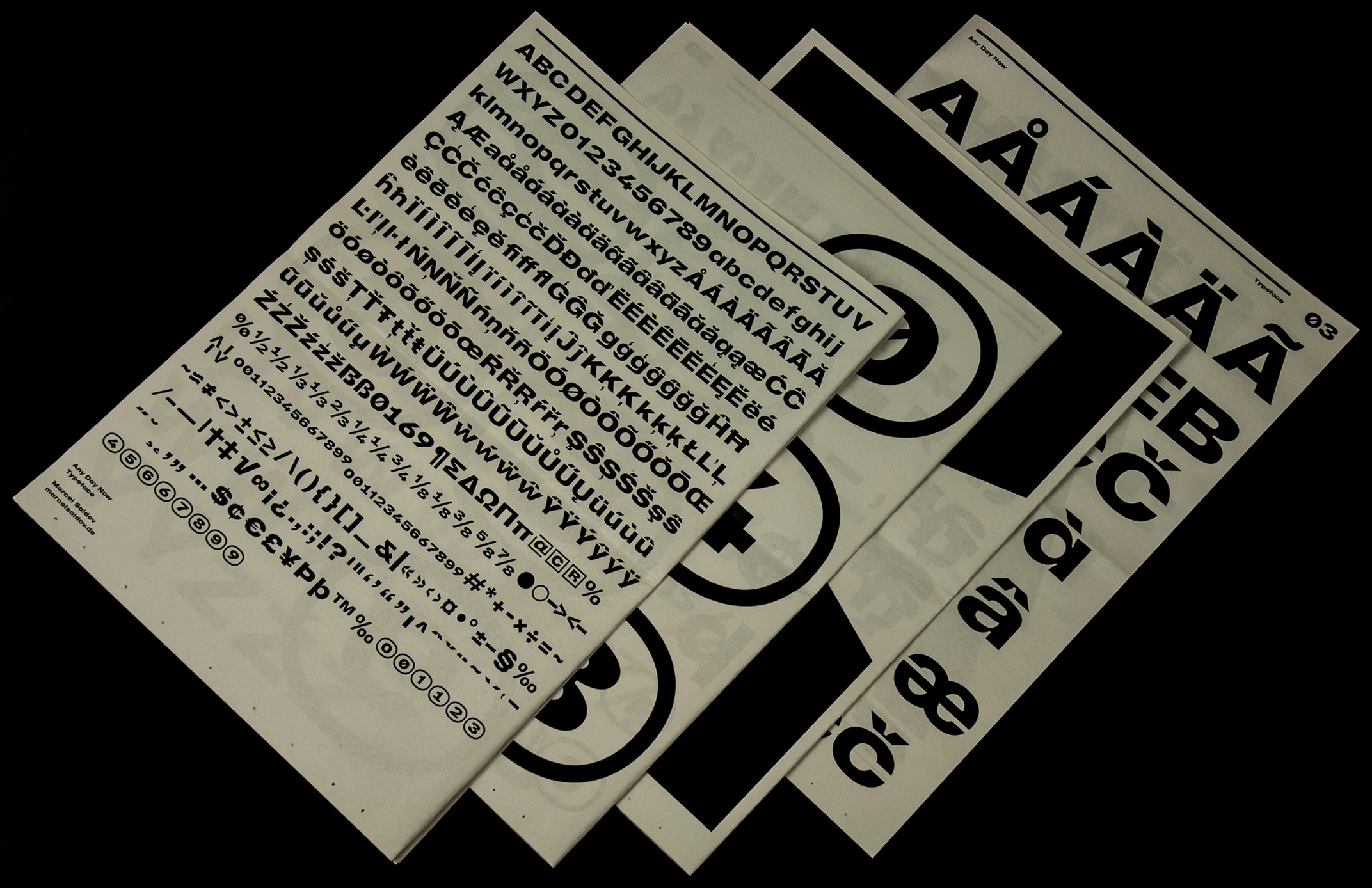 Marcel Saidov ADN Type Design Newspaper Grotesk